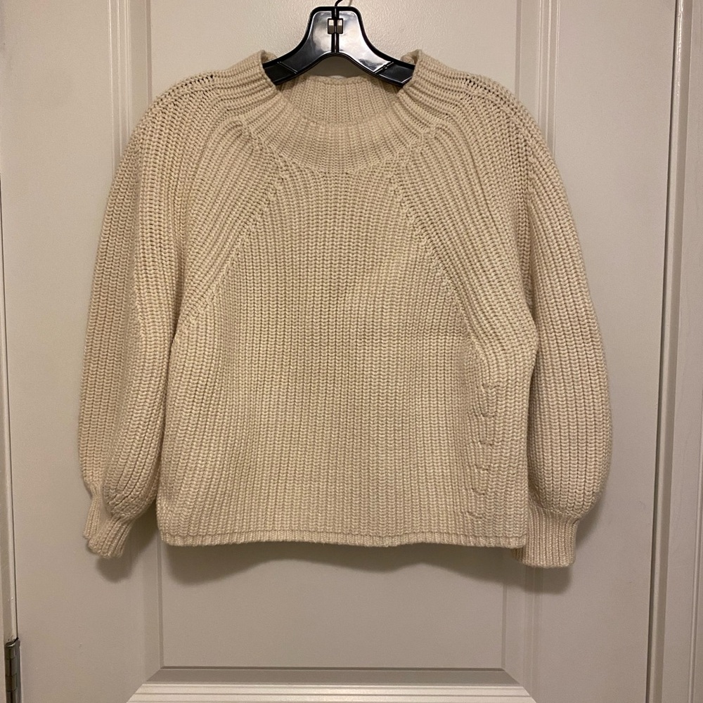 Apiece Apart cream sweater L - Picture 5 of 12